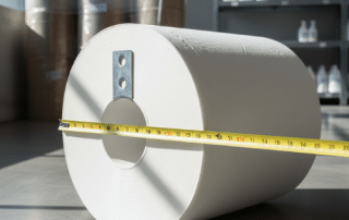 tamanho do papel higiênico